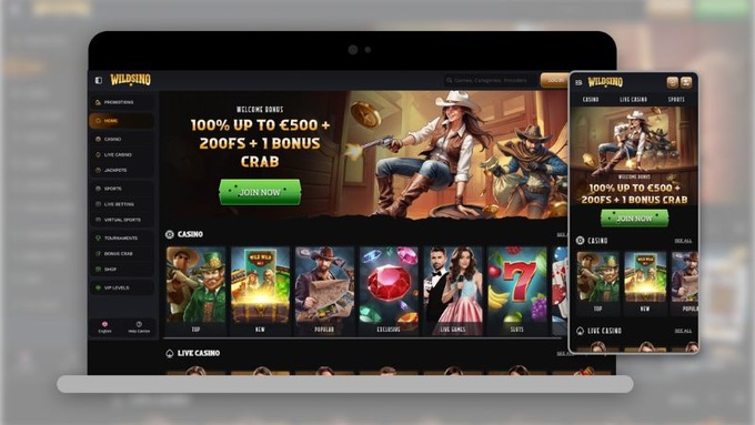 Wildsino Casino screenshot